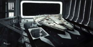 Star Wars Artwork Star Wars Artwork Scan the Ship