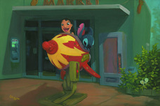 Lilo and Stitch Artwork Lilo and Stitch Artwork Space Adventure