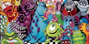Monsters Inc Artwork Monsters Inc Artwork The Scariest Little Monster (Deluxe)