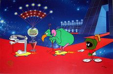 Marvin Martian Artwork by Chuck Jones Marvin Martian Artwork by Chuck Jones Hare-way to the Stars