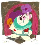 Alice in Wonderland Animation Art Alice in Wonderland Animation Art White Rabbit