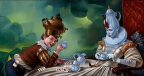 Alice in Wonderland Animation Art Alice in Wonderland Animation Art Bunfight Confidential (SN)