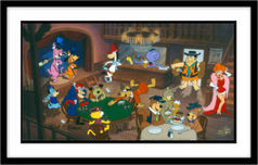 Hanna-Barbera Artwork Hanna-Barbera Artwork Cutting the Deck