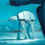 Star Wars Artwork Star Wars Artwork Imperial Walker (SN)