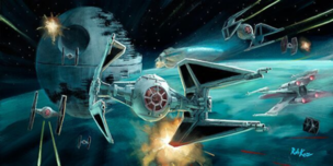 Star Wars Artwork Star Wars Artwork Intercepting Rebels (SN)
