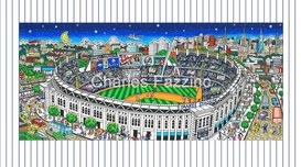 Charles Fazzino 3D Art Charles Fazzino 3D Art Pinstripe Pride: New Yankee Stadium (DX)