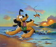 Mickey Mouse Artwork Mickey Mouse Artwork Pluto's Grand Entrance