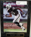 Sports Memorabilia & Collectibles Sports Memorabilia & Collectibles Randy Moss Signed - Plaqued