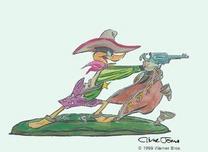 Daffy Duck Art Daffy Duck Art Drip-A-Long