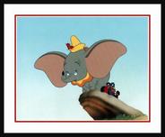 Dumbo Artwork Walt Disney Artwork Dumbo Lithograph