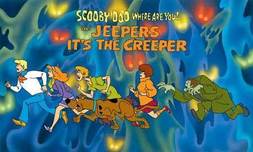 Scooby-Doo Artwork Scooby-Doo Artwork Jeepers it's the Creeper Signed by Joe Barbera