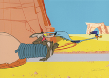 Road Runner Artwork by Chuck Jones Chuck Jones Animation Art Spring Training