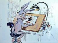 Bugs Bunny Animation Art Bugs Bunny Animation Art Still a Stinka - Mini Giclee