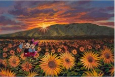 Minnie Mouse Artwork Minnie Mouse Artwork Sunflower Selfie (SN)