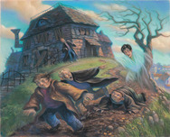 Harry Potter Artwork Harry Potter Artwork The Cloak of Invisibility