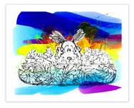 Tom Everhart Prints Tom Everhart Prints Floating with my Homies (Exhibition)