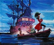 Peter Pan Artwork Peter Pan Artwork Tiger Lily & Hook