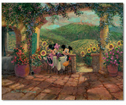 Mickey Mouse Fine Art Mickey Mouse Fine Art Tuscan Love