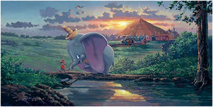 Dumbo Artwork Walt Disney Artwork Unlikely Friends