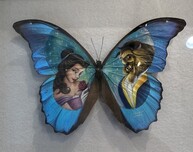 Beauty and the Beast Art Walt Disney Artwork Beauty and the Beast (Framed)