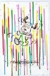 Tom Everhart Prints Tom Everhart Prints Unbelievable / Monday Sun Rain (Original) (Framed)