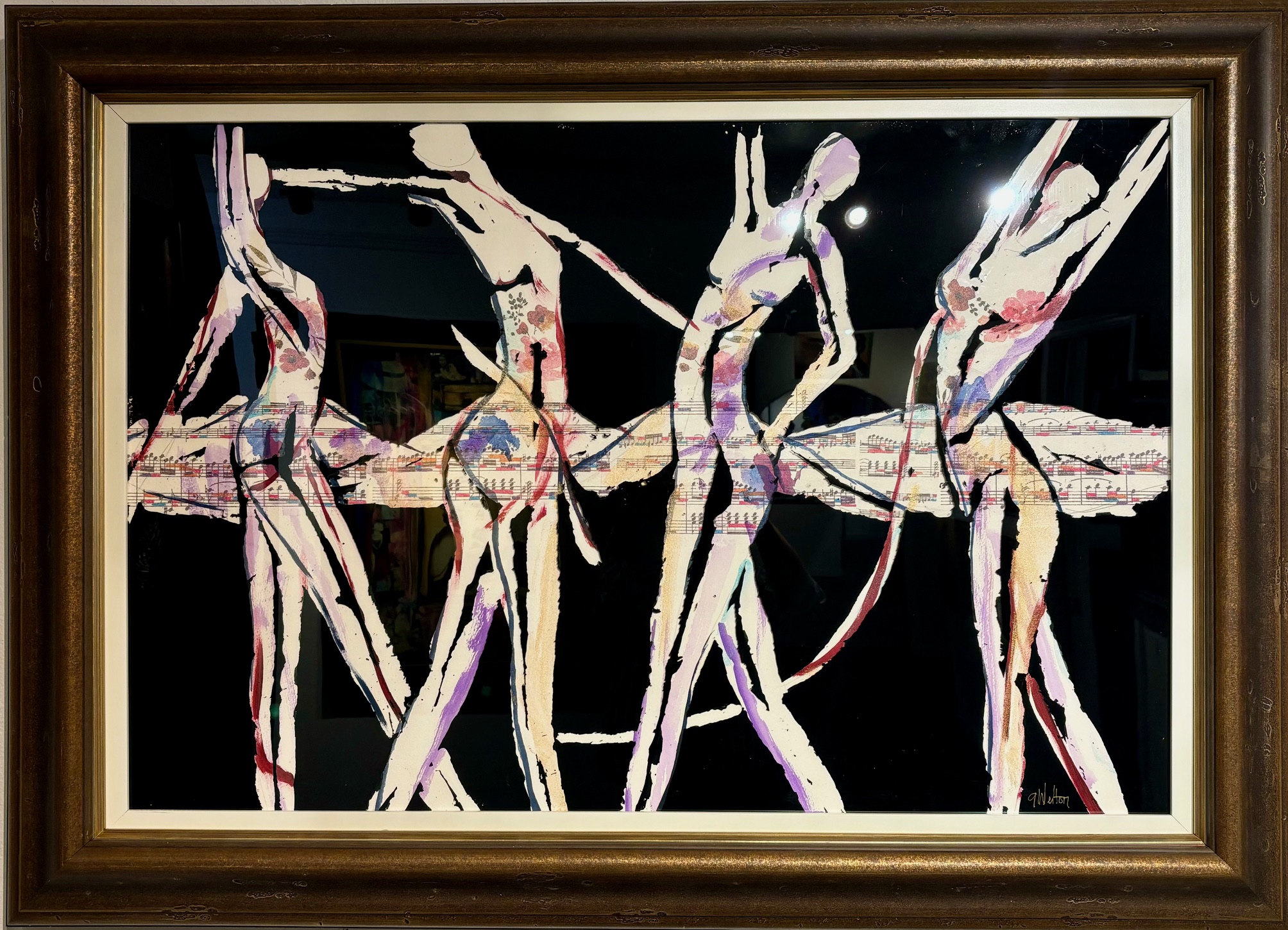 Gary Welton Chromatic (Original) (Framed)