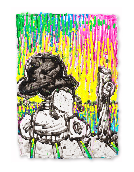 Tom Everhart Coconut Bouffant (PP) (Framed)