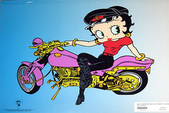Warner Brothers Betty Boop Motorcycle