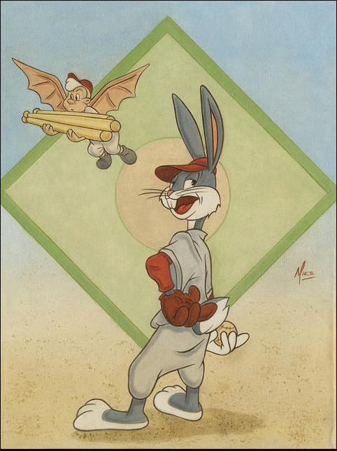 Mike Kupka Bugs Bunny - Baseball Bugs