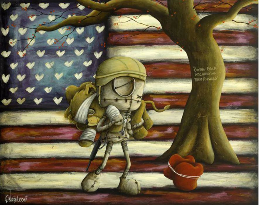 Fabio Napoleoni We Go Forward Together (OE) (Mini Print)