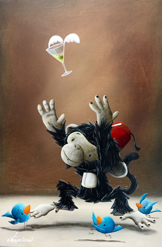 Fabio Napoleoni Chasing a Good Time (AP) Canvas