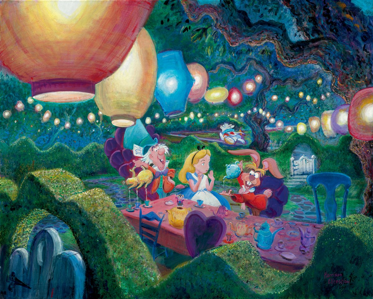 Harrison Ellenshaw Mad Hatter's Tea Party