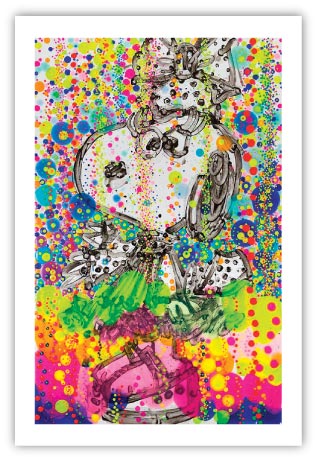 Tom Everhart Up Town Art Lady Bubble Bath (PP)