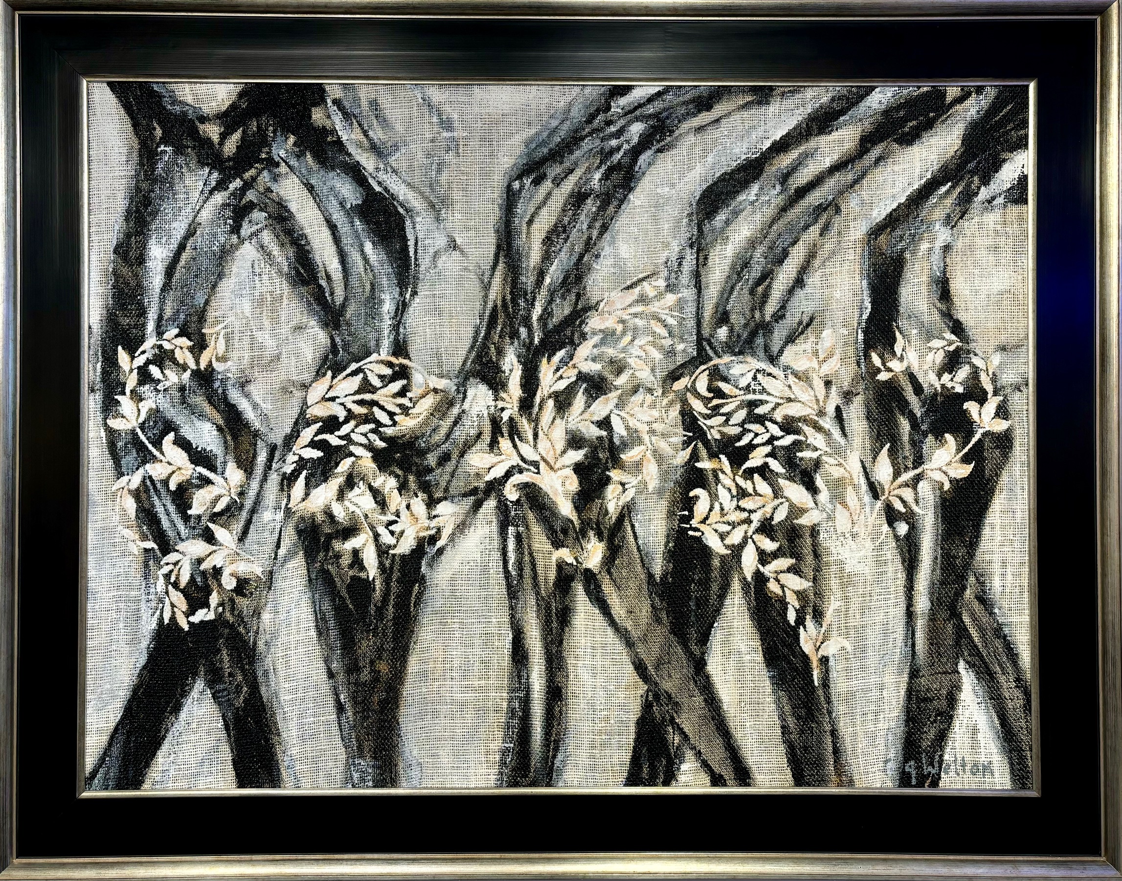 Gary Welton Moon Goddess (Original) (Framed)