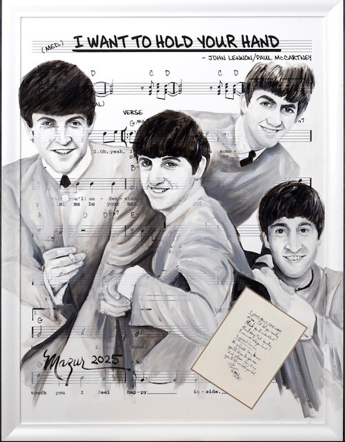 Ruby Mazur I Want To Hold Your Hand (The Beatles) (Lyrics)