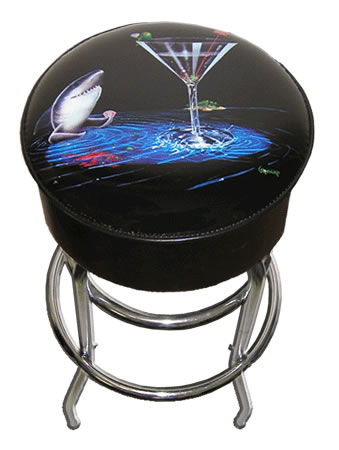 Michael Godard Card Shark (Bar Stool) 