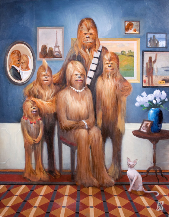 Maya Gohill Wookie Family Portrait